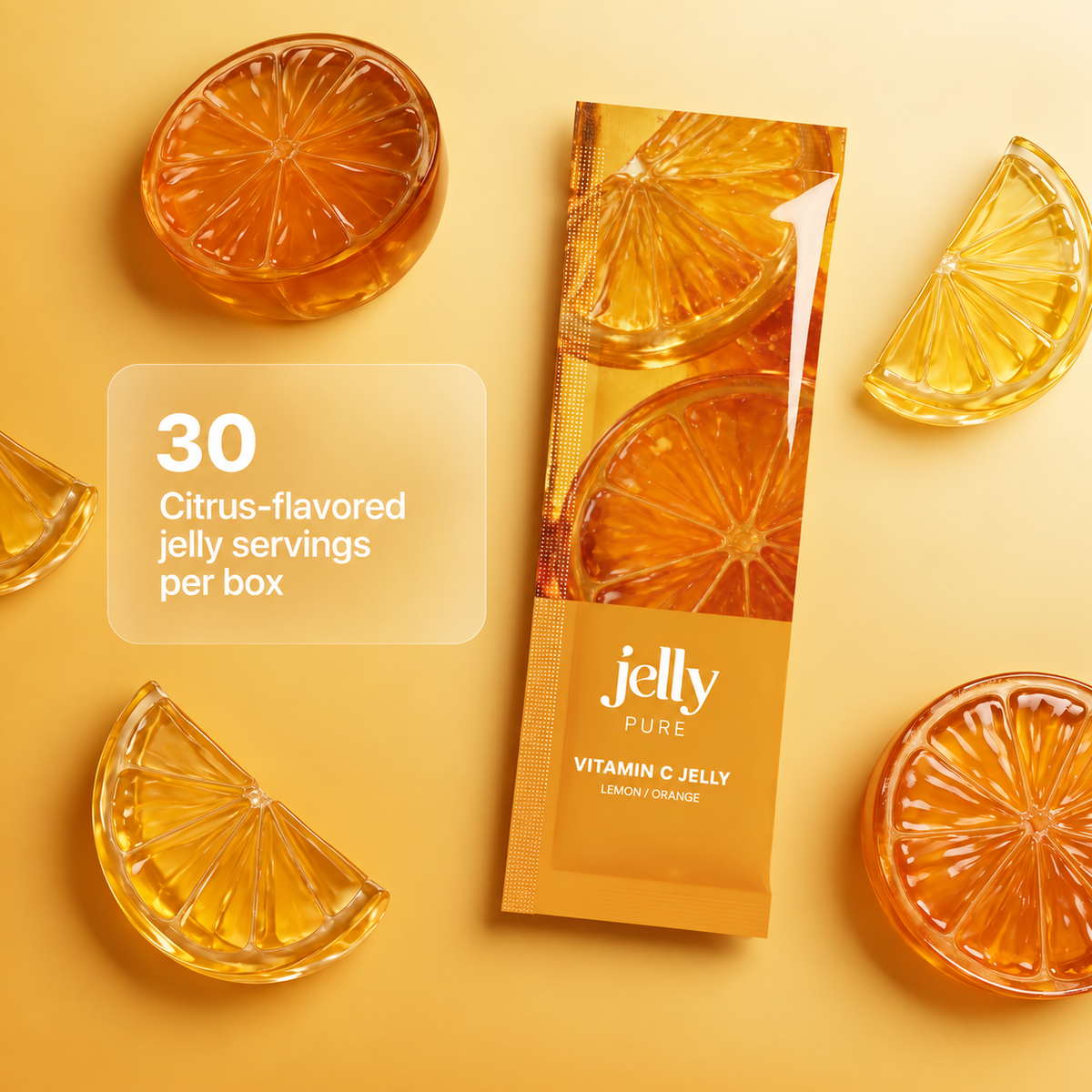 Vitamin C Jelly (Lemon/Orange)