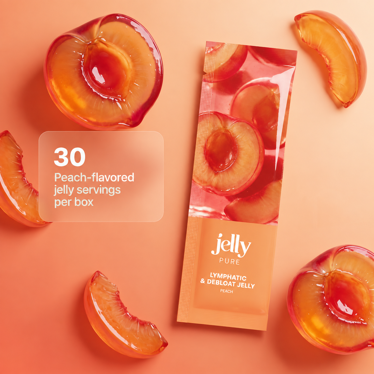 Lymphatic & Debloat Jelly (Peach)