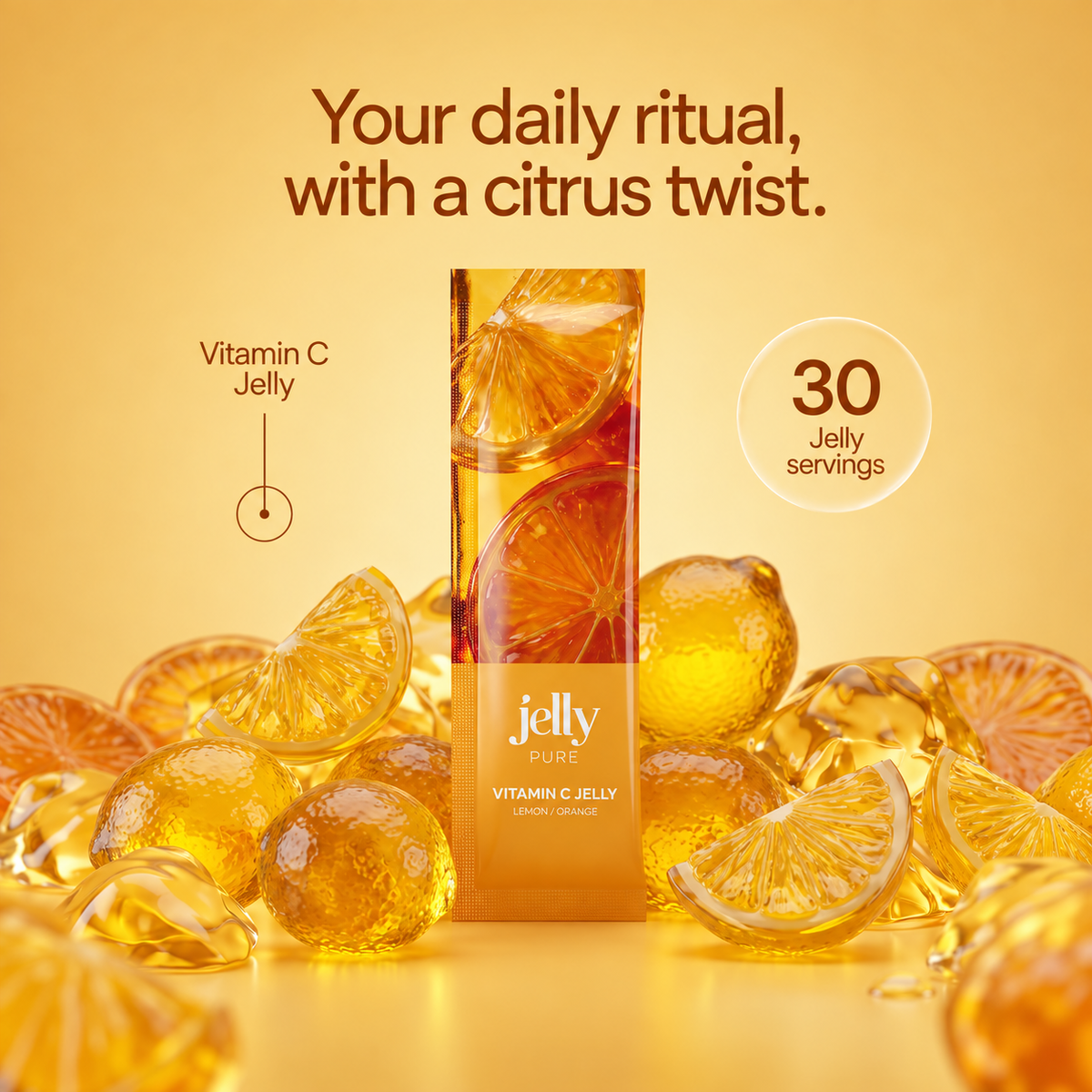 Vitamin C Jelly (Lemon/Orange)