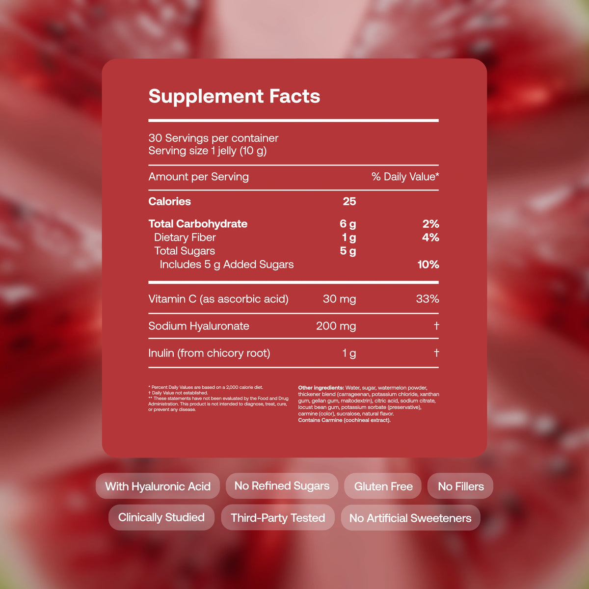 Hyaluronic Acid Jelly (Watermelon)
