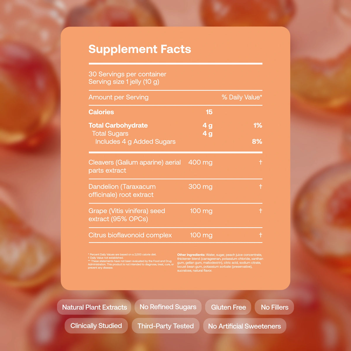 Lymphatic & Debloat Jelly (Peach)